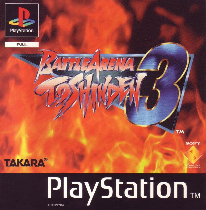 Battle Arena Toshinden 3 box art for Playstation